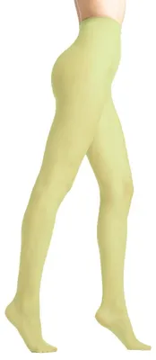 Imagen del producto de Cecilia de Rafael, medias para mujer, modelo Sevilla, tipo "libero", 15 den, color verde (lima), talla XS