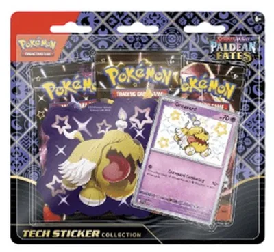 Immagine prodotto di Pokemon Paldean Fates: Collezione di adesivi tecnici Greavard