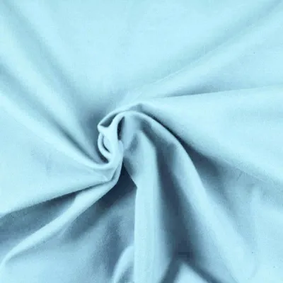 0,5m Baumwoll-Jersey uni Meterware Jersey-Stoff pastellblau