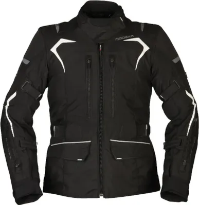 Produktbild von Modeka Elaya Lady Textiljacke Damen schwarz / weiß 84