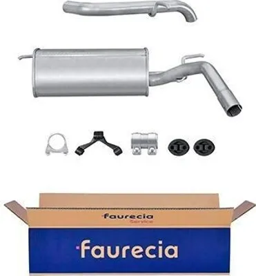 Produktbild von HELLA 8LD 366 026-711 Endschalldämpfer für AUDI A2 (8Z0) Auspuff