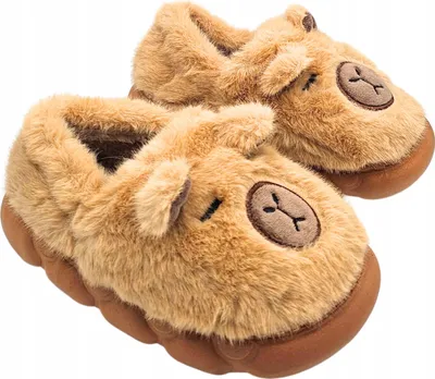 Obrázek produktu pro Dětské pantofle Kapibara Teplé a měkké Velikost 30-31