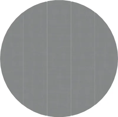 Produktbild von vidaXL Pool-Bodentuch Hellgrau Ø550 cm Polyester Geotextil