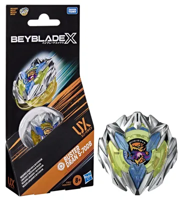 Produktbild von Beyblade X Buster Dran 5-70DB UX Booster Pack Set, 8 Jahr(e)