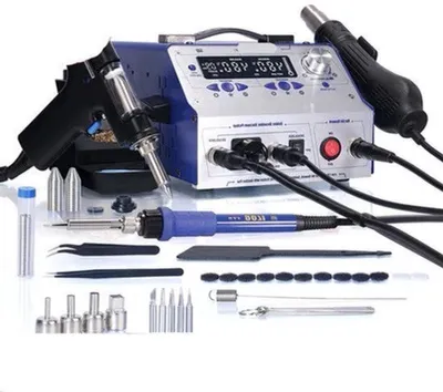 Produktbild von Lötstation 4-in-1 – Multifunktions-Reparaturstation – Heißluftpistole und Lötkolben