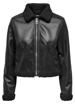 Productafbeelding van ALLEEN bij ONLBETTY: Bonded Zip Jacket, CC OTW