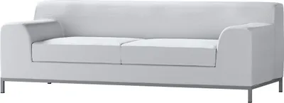 Produktbild von Dekoria Bezug für Kramfors 3-Sitzer Sofa, weiß, Sofahusse, Kramfors 3-Sitzer