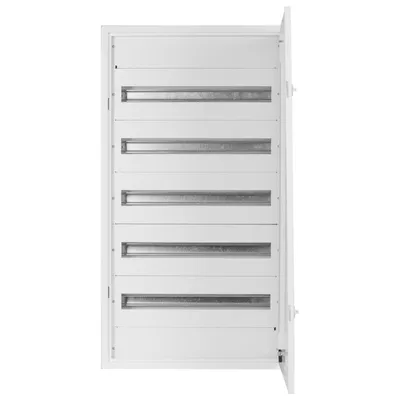 Produktbild von Doktorvolt Verteilerkasten Aufputz Sicherungskasten aus Metall 120 Module 5-reihig IP30 1567