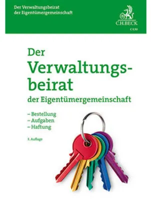 Produktbild von Der Verwaltungsbeirat der Eigentümergemeinschaft