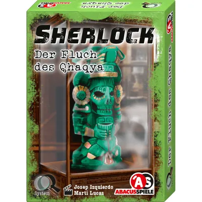 Image de Abacus Spiele - Sherlock - La malédiction de Qhaqya, jeu de cartes