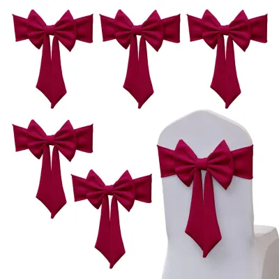 Immagine prodotto di Omgoods - Cuscini per sedie, confezione da 6 - Coprisedili universali - Spandex - Tessuto elasticizzato - Facile installazione - Poliestere resistente