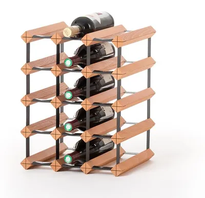 Obrázok produktu pre Raxi, Classix 3015H Stojan na víno, buk, 15 fliaš (3×5)