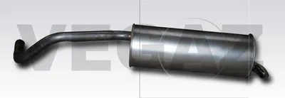 Produktbild von VEGAZ VS-627 Endschalldämpfer für VW Polo Schrägheck (6R1, 6C1) Auspuff