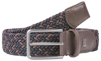 Productafbeelding van Brax heren elastische gevlochten riem