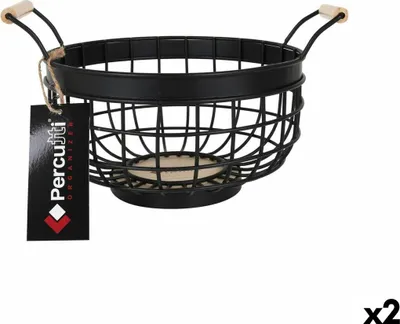 Produktbild von Obstschale percutti schwarz (2 Stück)