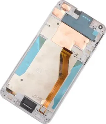 Produktbild von Für HTC 816 Display Touchscreen Mit Rahmen Weiss