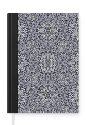 Obrázok produktu pre MuchoWow® Zápisník Denník Rozpočet A5 Mandala - Kvety - Vintage - Vzory