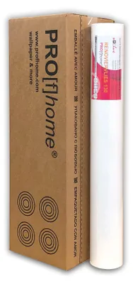 Produktbild von PROFHOME Renoviervlies 130 g Malervlies Anstrich-Vlies glatte Vliestapete 4 rol.