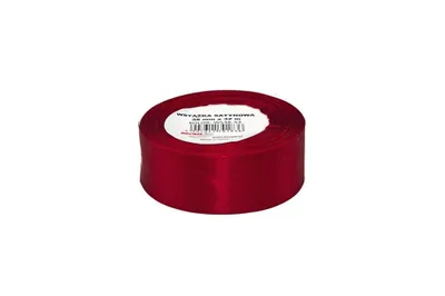Produktbild von Wstążka satynowa bordowa 38mmx32m