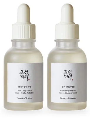 Produktbild von Beauty of Joseon Glow Deep Serum Rice + Alpha-Arbutin Doppelpack 2 x 60 ml