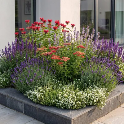 Produktbild von Green boutiQ - Stauden - Beetpaket - Duftend - Verschiedenes - Arten und Farben - 12 Pflanzen - Topf 11cm - Höhe 15-25cm