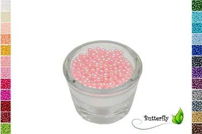 Produktbild von 200 Wachsperlen 4mm, Farbe:hell rosa 150
