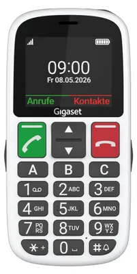 Produktbild von Gigaset GL30, Balken, Single SIM, 5,59 cm (2.2"), 0,3 MP, 1400 mAh, Cremefarben