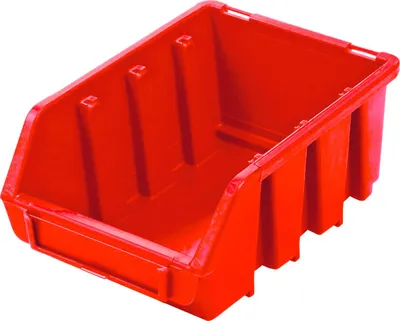 Produktbild von Sichtlagerkasten Gr. 2, rot