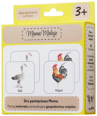 Obrázok produktu pre Memo Vidiecke zvieratá