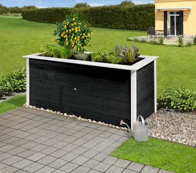 Produktbild von weka Profi-Hochbeet 669 C H 81 x B 205 x T 80 cm, Farbe Anthrazit