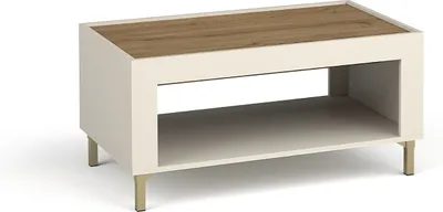 Produktbild von Couchtisch Mossa Mo9 Kaffetisch 97X46X56 Cm Sofatisch Wohnzimmertisch Cashmere