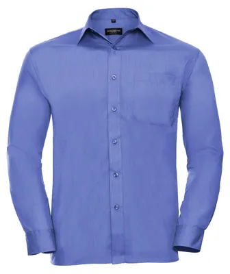 Immagine prodotto di Camicia a maniche lunghe da uomo Russell Collection FK748 (15,5) (blu)