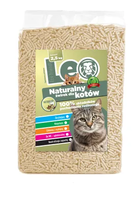 Image de Litière pour chat Leo - Nature