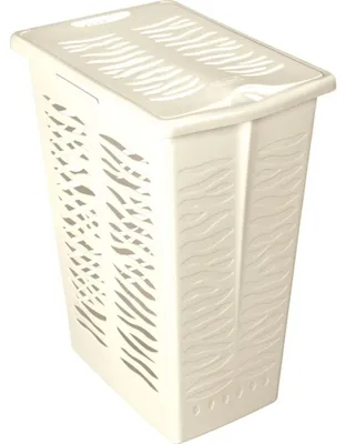 Imagen del producto de Cesta de ropa Zebra de 30 litros - color beige