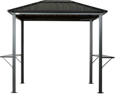 Obrázek produktu pro Hliníkový grilovací pavilon Sojag Dakota 68 s bočními policemi 2x2,5 m