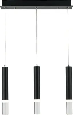 Zdjęcie produktu dla Lampa wisząca LED Gwen czarna 5W Neutralna biel 1050lm akryl wym:100x45x3,8cm IP20 Reality