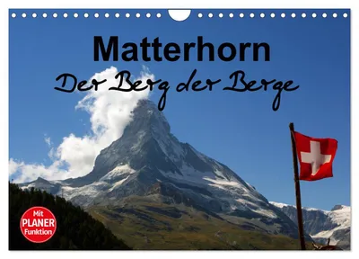 Produktbild von Matterhorn. Der Berg der Berge (Wandkalender 2027 DIN A4 quer), CALVENDO Monatskalender