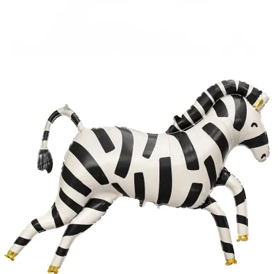 Immagine prodotto di Palloncino in foil zebra 115x85cm (Festa - Palloncini)