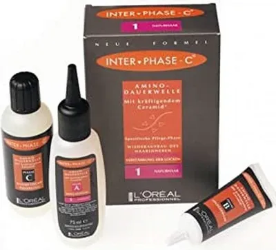 Zdjęcie produktu dla Loreal Inter-Phase DW-2 f. col. Zestaw do włosów naturalnych
