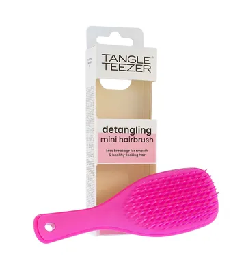 Image de Brosse à cheveux Ultimate Detangler Mini Dopamine Pink