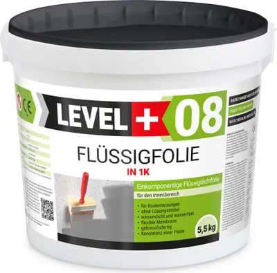 Produktbild von Dichtfolie Flüssigfolie 5,5Kg Bad Dusche Küche Innen Abdichtung Wasserdicht LEVEL+ RM08