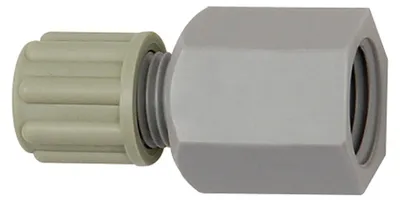 Produktbild von Riegler Gerade Aufschraubverschraubung G 1/4 i., für Schlauch 6/8 mm, PA
