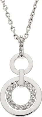 Produktbild von JuwelmaLux Anhänger 585 Weißgold mit Brillant JL30-02-1359