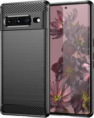 Obrázek produktu pro Karbonové pouzdro Flexibilní kryty Google Pixel 7 Pro Black