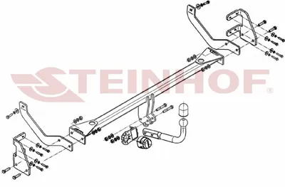 Produktbild von Z547523 Anhängerkupplung passend für PEUGEOT 508 I 2011-2014 starr