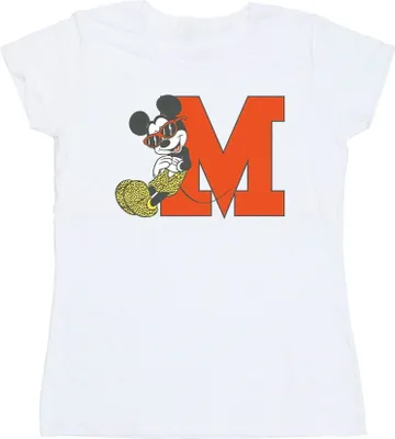 Produktbild von Disney - "Leopard Trousers" T-Shirt für Damen BI33378 (S) (Weiß)
