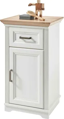 Produktbild von Unterschrank >Jasmin< in Pinie-Hell - 48x85x43cm (BxHxT)