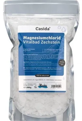 Zdjęcie produktu dla Casida Magnesium Chloride Vital Bath Zechstein, 1000 g dodatek do kąpieli