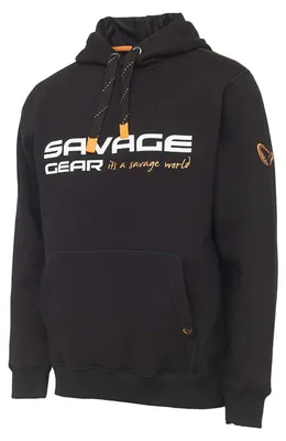 Produktbild von Savage Gear Cosmo Hoodie (Black Ink) Größe XL