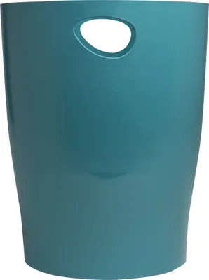 Image de Exacompta 8x Corbeille à papier Ecobin Skandi Bleu Pacifique 45334D